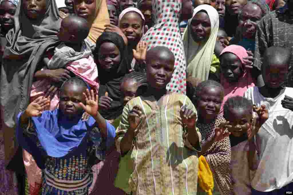 The U.N. says 450,000 children are at risk of severe acute malnutrition in northeast Nigeria. (M. Besheer/VOA)