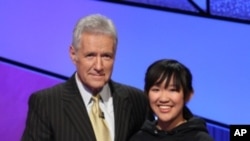 Monica Thiều là sinh viên thắng giải trẻ nhất trong lịch sử Jeopardy College Championship