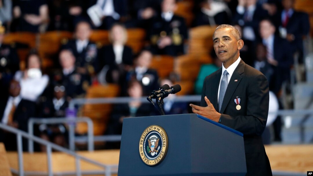 Tổng thống Hoa Kỳ Barack Obama. 