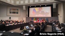 El Grupo de Lima se reúne en Ottawa, Canadá, para abordar la crisis venezolana, el lunes 4 de febrero.

