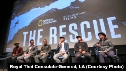 The Rescue Film unveils in Thai Community Los Angeles,CA. Oct 9, 2021.