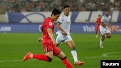 2026 북중미 월드컵 3차 예선 한국과 이라크의 경기가 2024년 10월 15일 용인에서 열렸다.