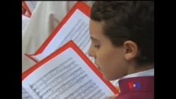 看天下: 西敏寺合唱团为教皇演唱