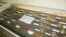 South African Krugerrands, some of the most famous coins in the world. (Darren Taylor for VOA News)