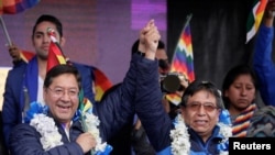 La fórmula presidencial integrada por Luis Arce y David Choquehuanca, ganó las elecciones del pasado mes de octubre en Bolivia, con un poco más del 55% de los votos. [Foto: Archivo]