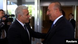 وزیران امورخارجه اسرائيل و ترکیه در آنکارا