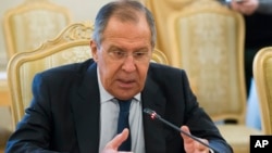 Menteri Luar Negeri Rusia Sergey Lavrov 