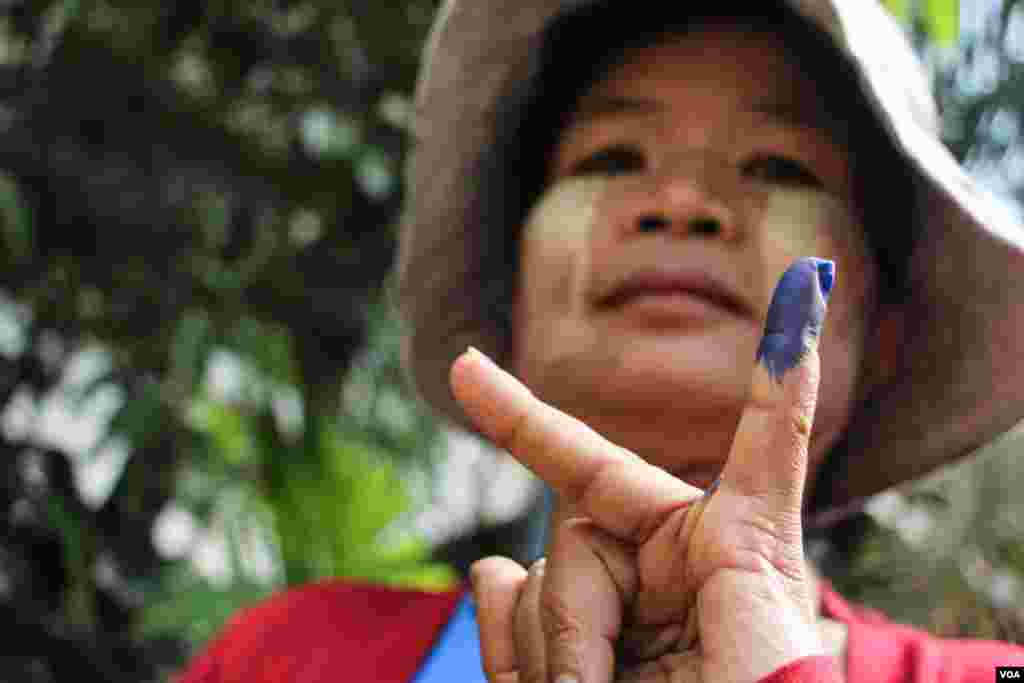 Voting began in Myanmar Saturday in by-elections