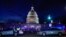 Điện Capitol, trụ sở Quốc Hội Hoa Kỳ, được bảo vệ sau hàng rào an ninh một ngày sau khi những người ủng hộ TT Trump xông vào Điện Capitol ở Washington ngày 7/1/2021. REUTERS/Erin Scott