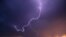 FILE - Lightning strikes cross the skies as thunderstorms pass through Archer City, Texas, April 23, 2014. Severe storms are expected to hit the South on Jan. 10, 2020, forecasters said.