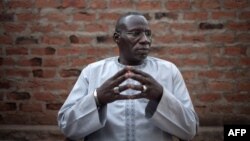 Noureddine Adam, le chef du FPRC, à Birao, dans le nord de la République centrafricaine, le 20 décembre 2017.