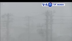 Mnchetes Mundo 4 Setembro 2018: Forte tufão sacode o Japão