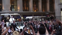 Pope Francis Blesses Faithful in NYC