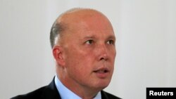 Australian Defense Minister Peter Dutton says he couldn't rule out a military confrontation over Taiwan.