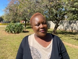 Amkela Sidange, an official with Zimbabwe’s Environmental Management Agency, says an environmental impact assessment (EIA) report addressed and cleared all public concerns about the coal mining project by Beifa Investments. (Columbus Mavhunga/VOA)