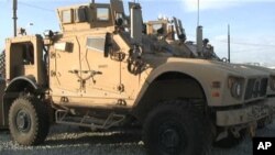 The U.S. Army's new M-ATV vehicle in Afghanistan