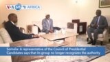 VOA60 Africa - Somali Opposition Refuses to Recognize President Farmajo as Term Expires