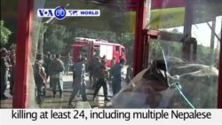 VOA60 World - Bomb Blasts Kill 24 in Afghanistan