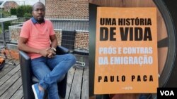 Paulo Paca, autor do livro "Uma história de vida: prós e contras da emigração"