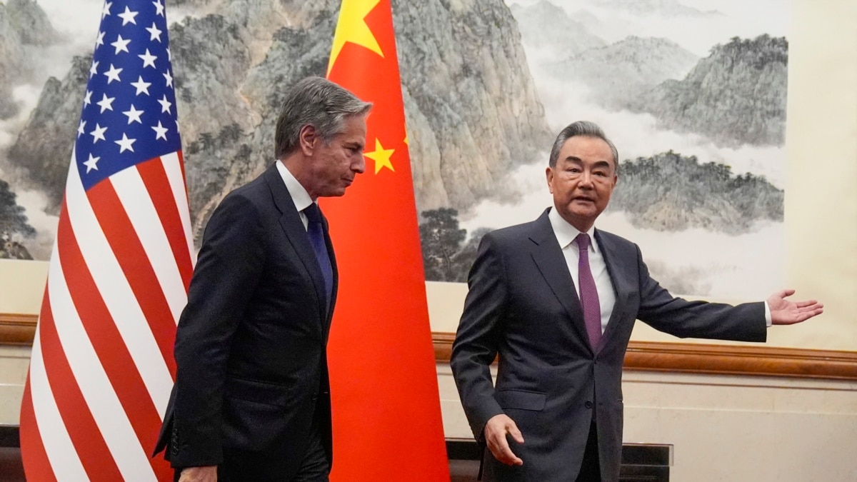 王毅称美国正在打压中国的发展 布林肯直接提到中国对俄罗斯侵乌战争提供支持
