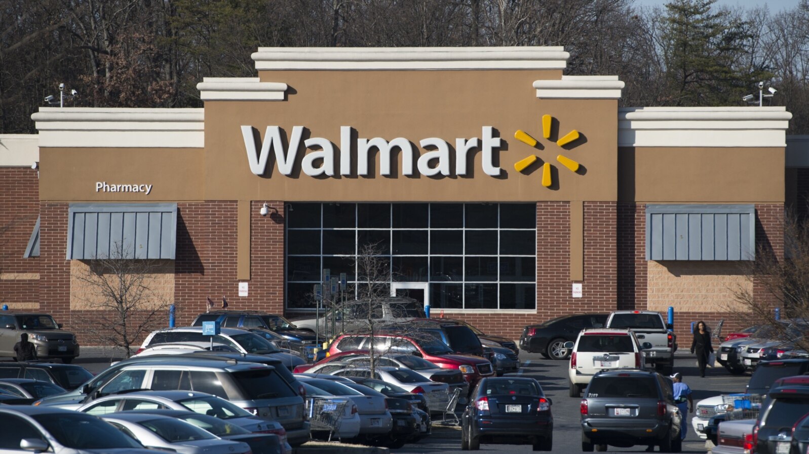A Walmart store is seen in Landover, Maryland, December 31, 2014