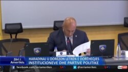 Haradinaj dorëzon letrën e dorëheqjes