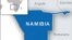 Map of Namibia