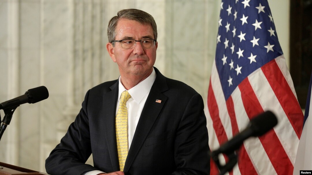 Menteri Pertahanan Amerika Serikat Ash Carter (Foto: dok).