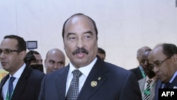 Le président mauritanien Mohamed Ould Abdel Aziz 31 janvier 2014. 