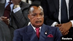 Le président congolais Denis Sassou-Nguesso, à Bamako, Mali, 14 janvier 2017.