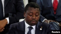 Le président togolais Faure Gnassingbé, à Bamako, Mali, le 14 janvier 2017.