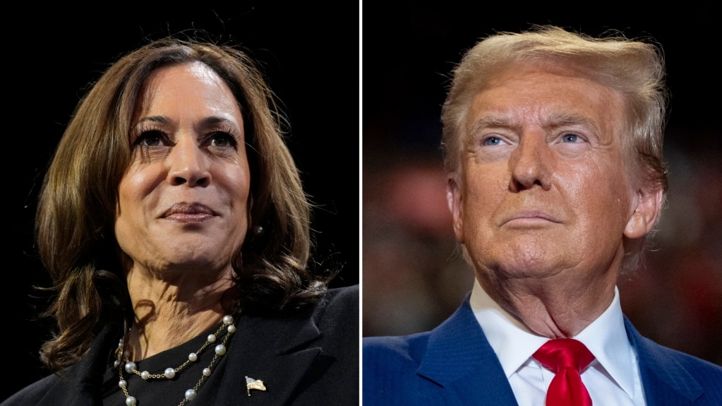 Harris, Trump Make Final Push for Votes on Election Day