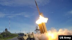 Perisai pertahanan misil THAAD yang kontroversial di Korea Selatan (foto: ilustrasi). 