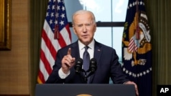 조 바이든 미국 대통령이 지난달 백악관에서 아프가니스탄 주둔 미군 철군 계획에 대해 밝혔다. 
