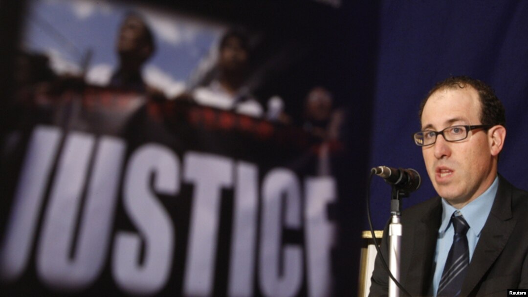 Joel Simon, Direktur CPJ saat memberikan presentasi mengenai kekerasan terhadap wartawan (foto: dok). 