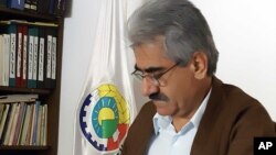 مسته‌فا هیجری سکرتێری گشتی حیزبی دیموکراتی کوردستانی ئێران