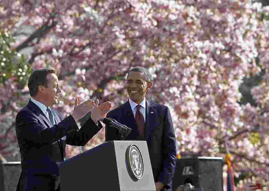 El presidente Obama y el primer ministro Cameron discutieron entre otros temas, la situación en Irán, Siria y Afganistán.