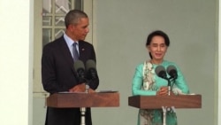 Obama Welcomes Myanmar’s Aung San Suu Kyi for Crucial Talks on Sanctions