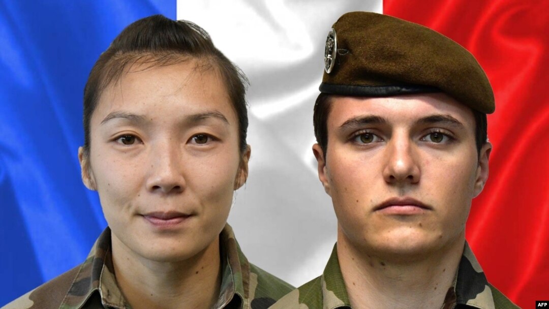 Serija Yvonne Huynh na Brigadiye Loic Risser, bishwe n'igisasu muri Mali
