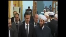 敘利亞總統阿薩德罕見露面