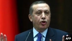 Firaministan kasar Turkiyya Recep Tayyip Erdogan