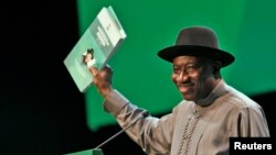 Shugaba Goodluck Jonathan.