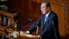 Japanese Prime Minister Shigeru Ishiba delivers his policy speech at the extraordinary session of parliament's lower house Nov. 29, 2024, in Tokyo.