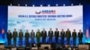 2026년 10월 28일 필리핀 세부에서 열린 아세안(ASEAN) 국방장관 비공식 회의에서 참석자들이 단체 기념사진을 촬영하고 있다.