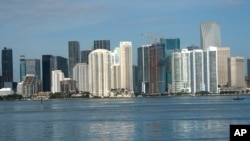 Vista da baixa de Miami