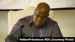 Président Félix Tshisekedi na Bunia, Ituri, 19 juin 2021. (Twitter/Présidence RDC)