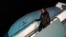 U.S. Vice President and Democratic presidential nominee Kamala Harris disembarks from Air Force Two upon arrival at Joint Base Andrews, Maryland, Oct. 11, 2024.
