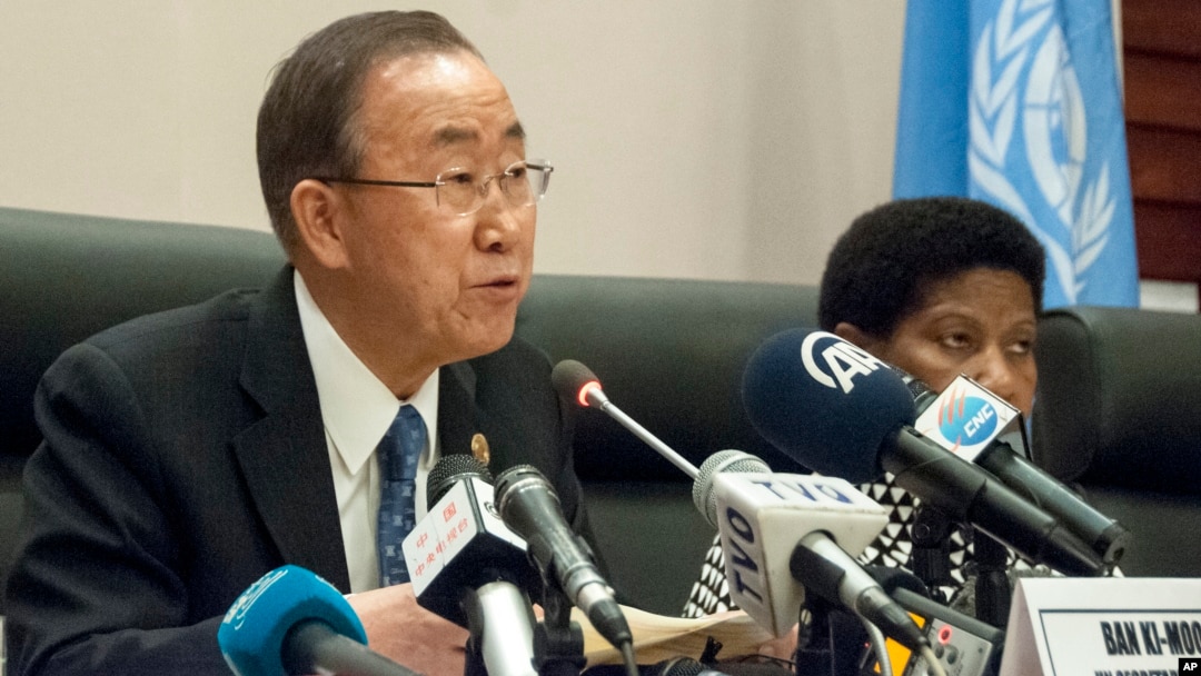 Sekjen PBB Ban Ki-moon menyalahkan pemerintah di dunia yang membiarkan berkembangnya kebencian (foto: dok). 