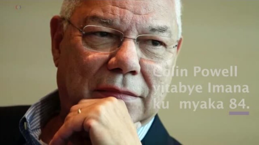 Uwahoze ari Minisitiri w'Ububanyi n'Amahanga Colin Powell ku butegetsi bwa George W. Bush yitabye Imana ku myaka 84.