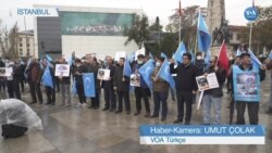 Uygur Türkleri Çin’in Interpol Başkan Adayını Protesto Etti